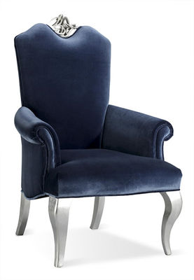 Hall Commercial Antique Hotel Furniture, der italienischen barocken Stuhl 73*70*108cm schnitzt