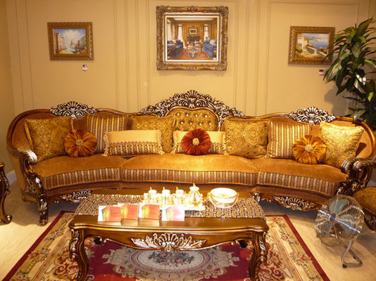Antiker barocker königlicher Sofa Sets
