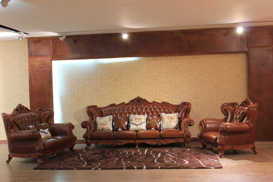 Kundengebundenes antikes Gewebe Sofa Sets Luxusmöbel Sectionals des wohnzimmer-2021