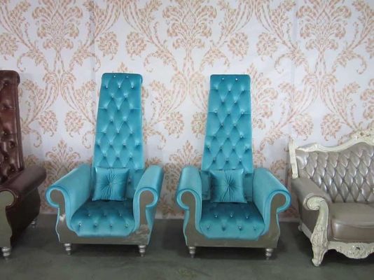 hohe Rückseite Sofa Wedding Beauty Salon Furniture 80*75*182cm König-Royal Throne Chair
