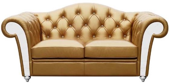 Recliner-Sofa Comfortable Soft For Living-Luxusraum Grau SGS moderner heller lederner