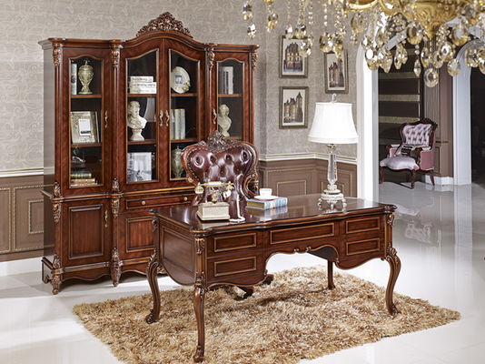 Harter hölzerner Arbeitsplatz-Schreibtisch Browns