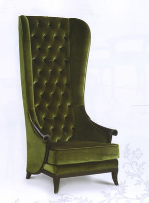 High Back King And Queen Throne Chairs Velvet Solid Wood 880x900x1890mm