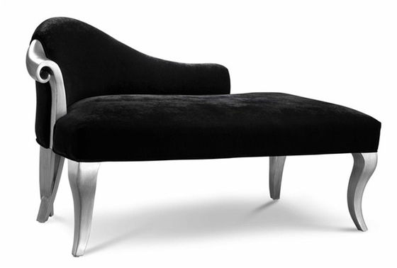 Italienische Art Luxus-Chaise Lounge Solid Wood Hand schnitzte Wagen 1865*820*840mm