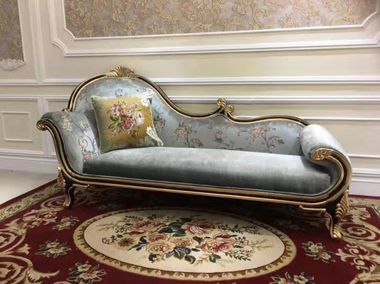 Weiße französische Luxus-Chaise Lounge