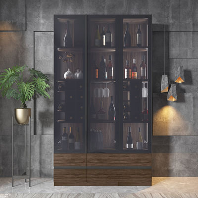 Melamin MDF-Eckbar-Wein-Verkaufsmöbel-Hauptluxuswohnzimmer-Möbel