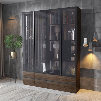 Melamin MDF-Eckbar-Wein-Verkaufsmöbel-Hauptluxuswohnzimmer-Möbel