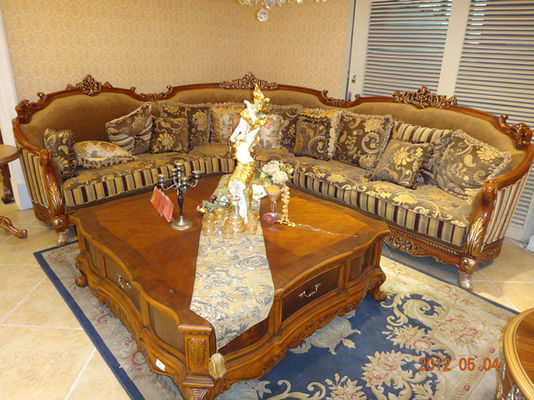 Französisches Ecken-Sofa des Sitzer-4