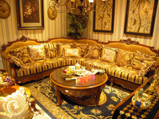 Französisches Ecken-Sofa des Sitzer-4
