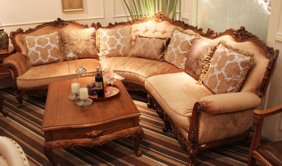 Französisches Ecken-Sofa des Sitzer-4
