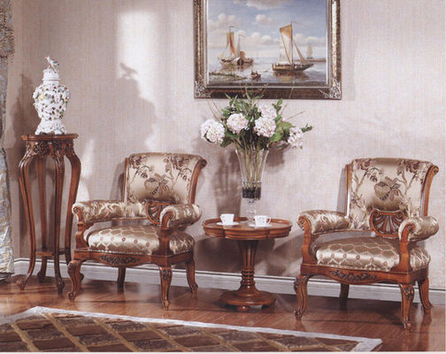Klein-Holzkohlen-Azure Europe Modern Classic Leisure-Lehnsessel-Holzstühle mit den Armen