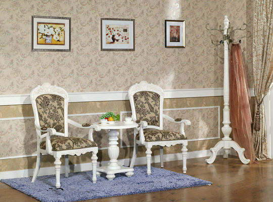 Gewebe-moderner klassischer Freizeit-Lehnsessel einzelner Sofa Chair Hotel Cafe Home, der Aufenthaltsraum speist