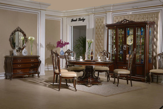 SGS Luxury Wood Dining Room Sets Elegant Antique Dining Room Set With Table